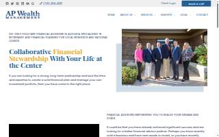 AP Wealth Management of Columbia website