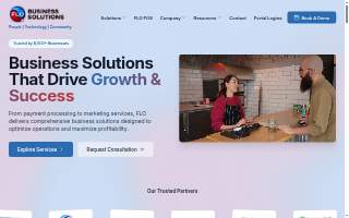 FLO Business Solutions website
