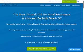 Untucked Accountants of Irmo website