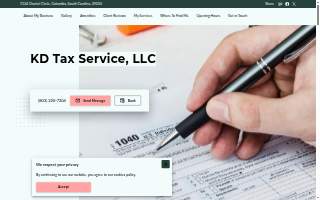 KD Tax Service, LLC website