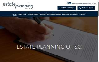 Estate Planning of SC, LLC website