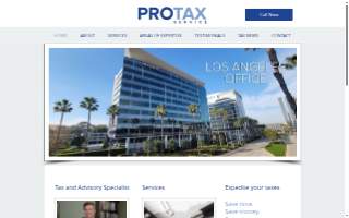 Pro Tax Service website