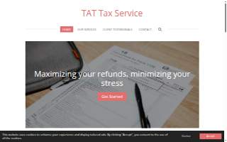 Tat Tax Service Llc website