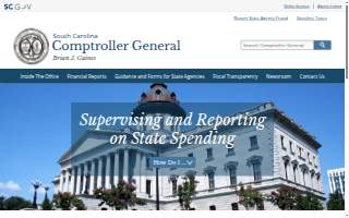South Carolina Comptroller General website
