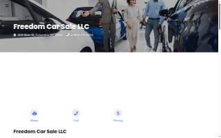 Freedom Car Sale LLC website