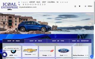 Icoal Enterprise website