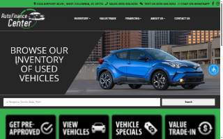 Auto Finance Center - Columbia SC website