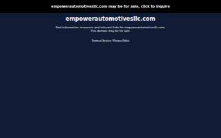 Empower Automotives LLC website