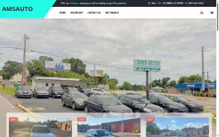 AMS Auto website