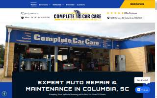 Complete Car Care website