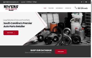 Rivers Auto Parts website