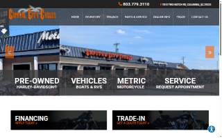 Capital City Cycles website