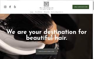 Metropolis Salon website