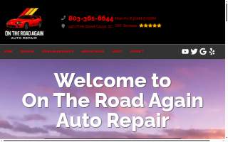 On The Road Again Auto Repair website