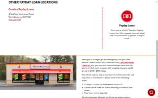 Carolina Title Loans, Inc. of Cayce website