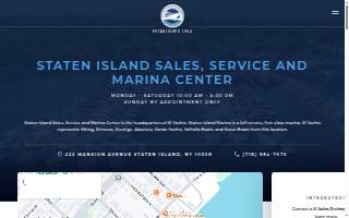 SI Yachts website