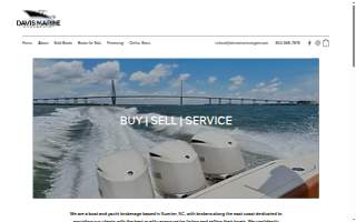 Davis Marine Management website