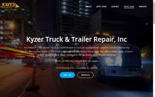 Kyzer Truck & Trailer Repair website
