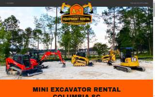 A-1 Equipment Rentals website
