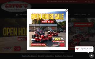 Catoe's Power Equipment website