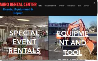 Aaro Rental Center Inc website