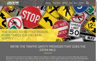 Decker Supply Co website
