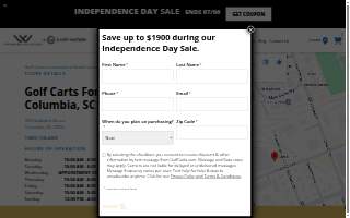 Cart Nation of Columbia website
