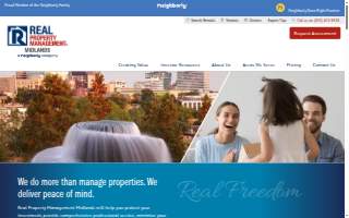 Real Property Management Midlands website