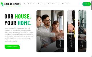 Bridge Homes - Columbia website