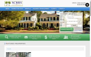 SCBRS, LLC - Real Estate Sales & Property Management website