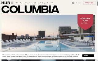 Hub At Columbia website