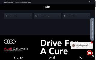 Jim Hudson Audi Columbia Service Center website