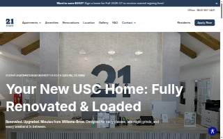 21 Oaks website