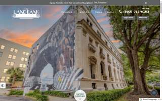 The Land Bank Loft Apartments website