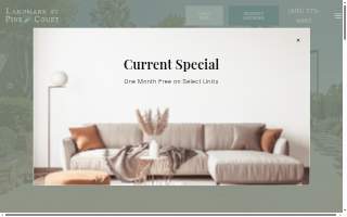Landmark at Pine Court website