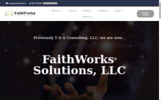 T & S Consulting website