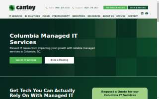 Cantey Tech Consulting - Columbia Managed IT Services Company website