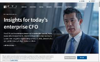 FTI Consulting of Columbia website