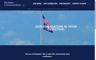 McAlister Communications website