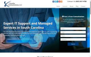 Columbia Communications LLC website