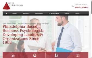 Delta Consultants website