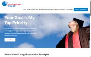 College Consultants of South Carolina, LLC website