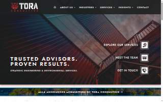 Tora Consulting LLC website