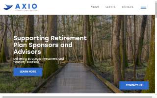 Axio Consulting Group website