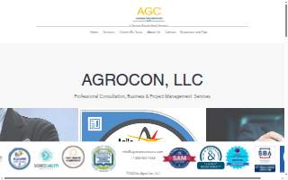 AGC Consulting Services website