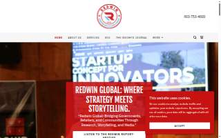 REDWIN Marketing website