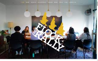 Flock and Rally: Integrated Communications & Marketing website