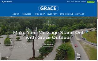 Grace Outdoor Advertising website