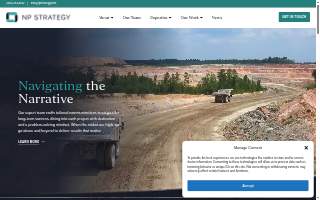 NP Strategy Columbia website