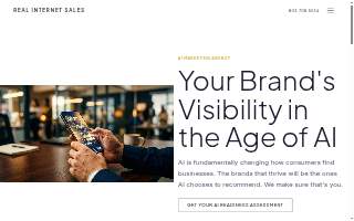 Real Internet Sales website